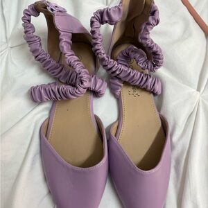 Purple Women's ballet flats